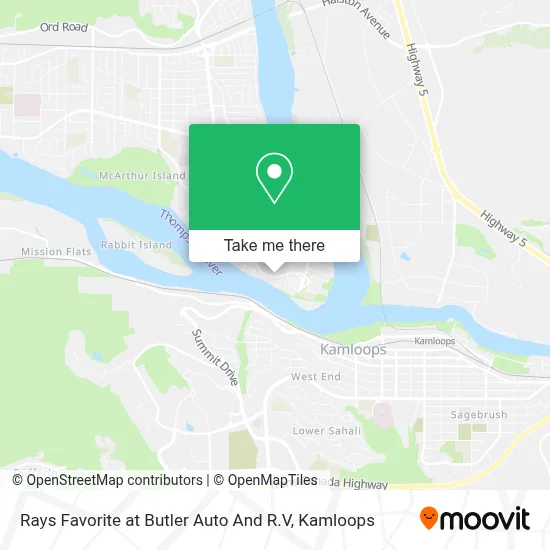 Rays Favorite at Butler Auto And R.V map