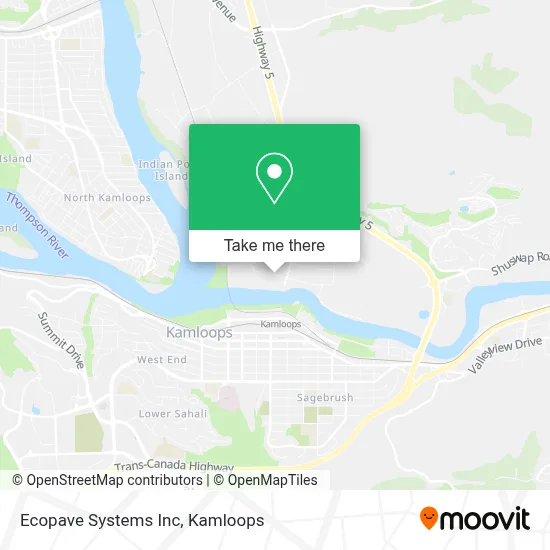 Ecopave Systems Inc map