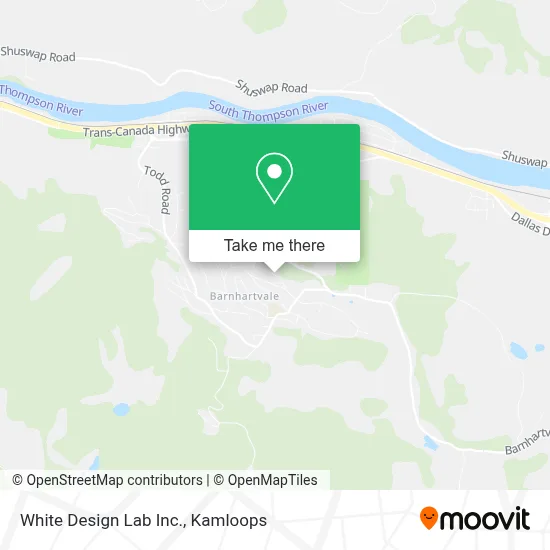 White Design Lab Inc. map