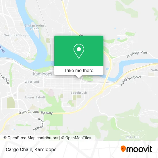 Cargo Chain map