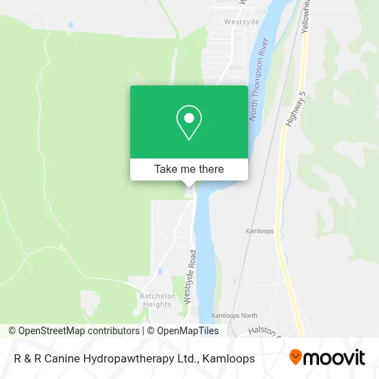 R & R Canine Hydropawtherapy Ltd. map