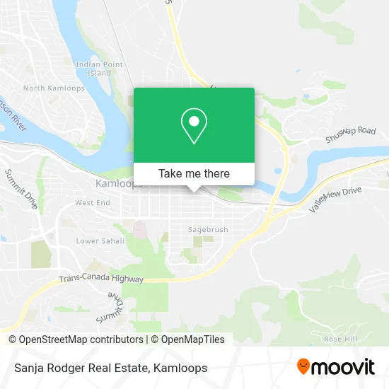 Sanja Rodger Real Estate map