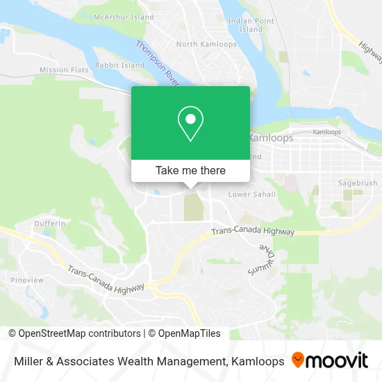 Miller & Associates Wealth Management map