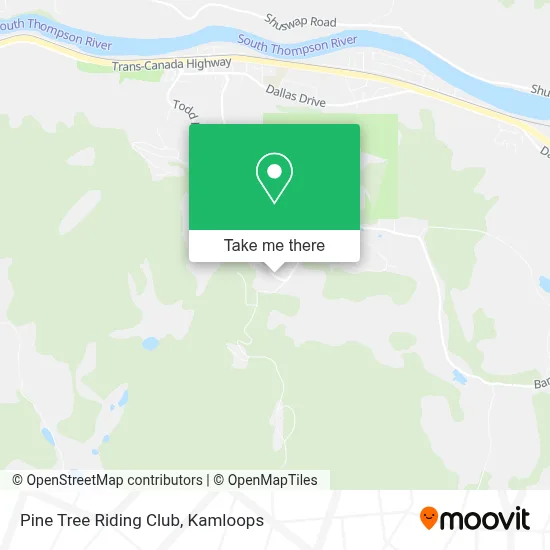 Pine Tree Riding Club map