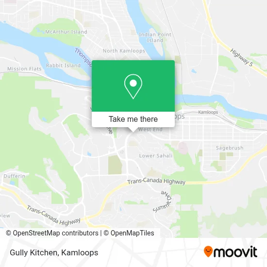 Gully Kitchen map
