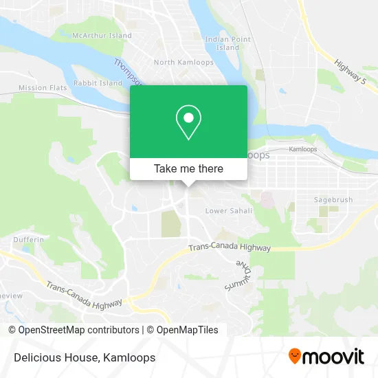 Delicious House map