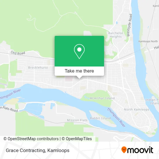 Grace Contracting map