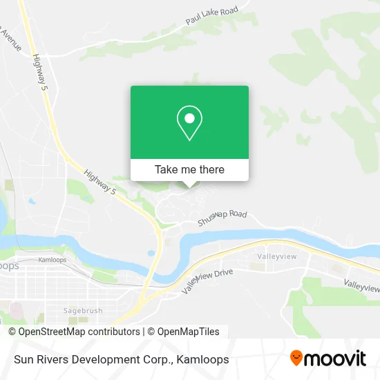 Sun Rivers Development Corp. map