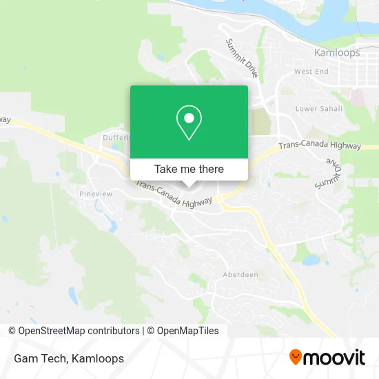Gam Tech map