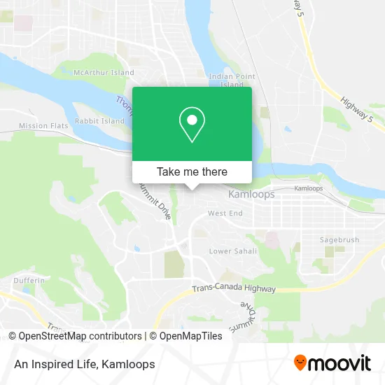 An Inspired Life map