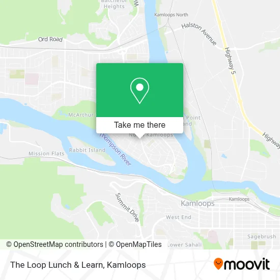 The Loop Lunch & Learn map