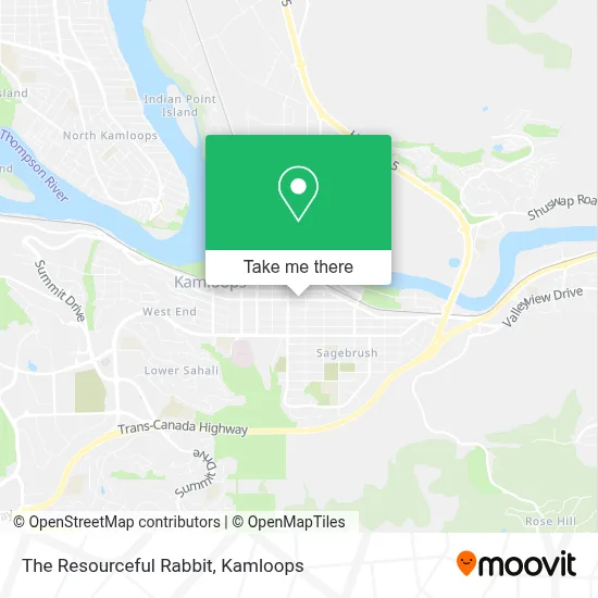 The Resourceful Rabbit map