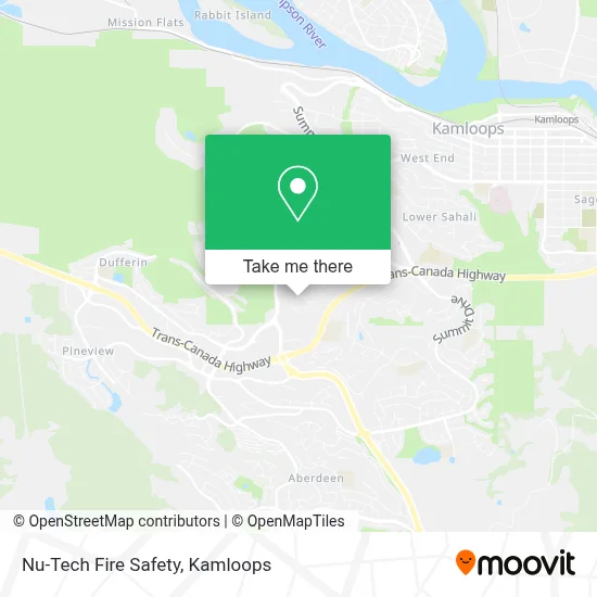 Nu-Tech Fire Safety map