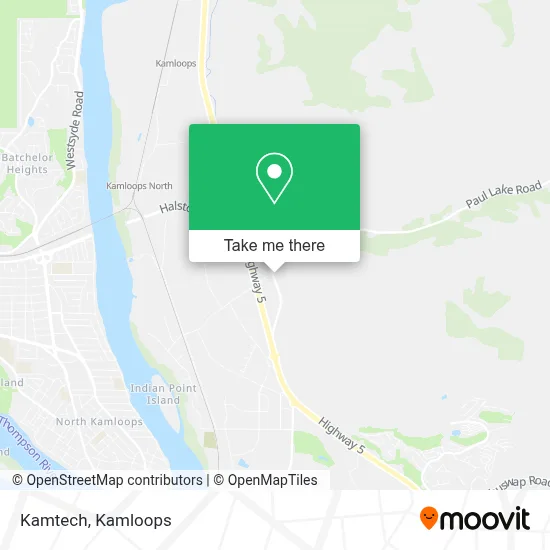 Kamtech map