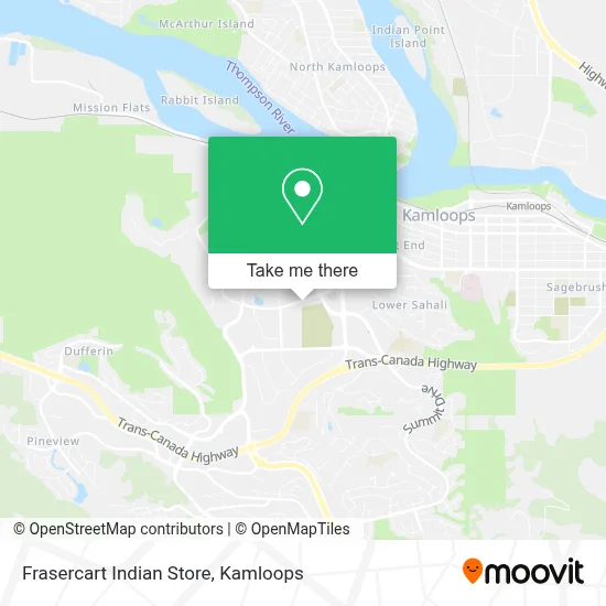 Frasercart Indian Store map