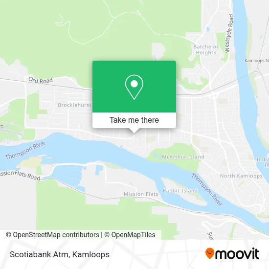 Scotiabank Atm map