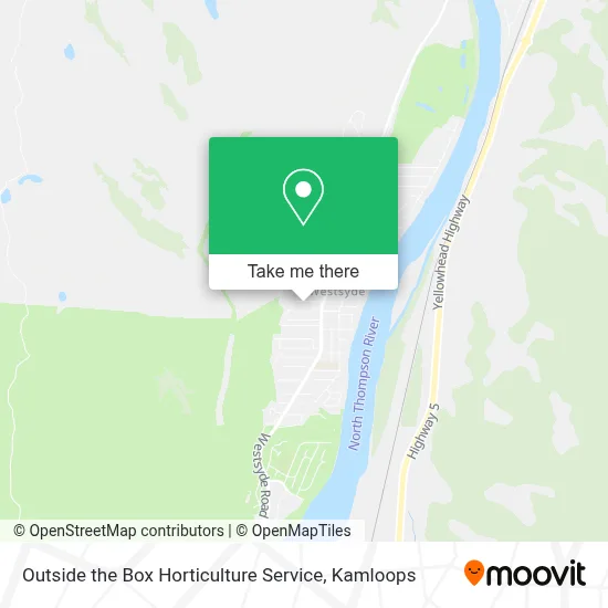 Outside the Box Horticulture Service map
