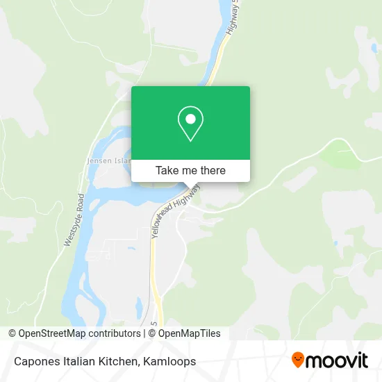 Capones Italian Kitchen map
