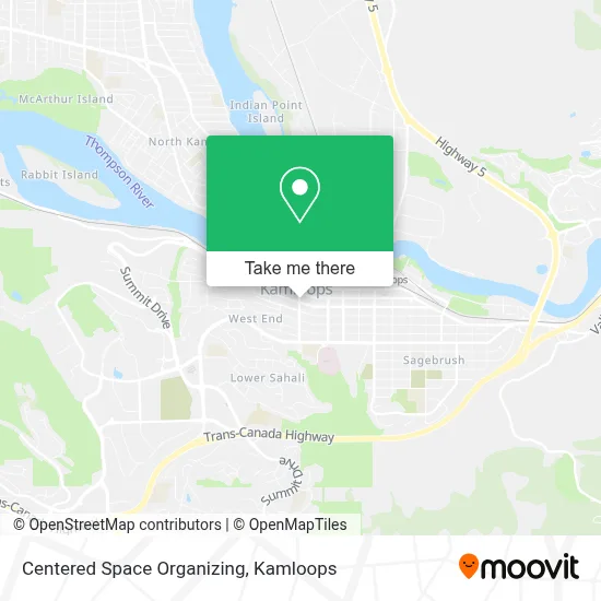 Centered Space Organizing map