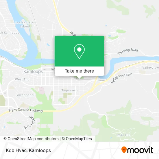 Kdb Hvac map