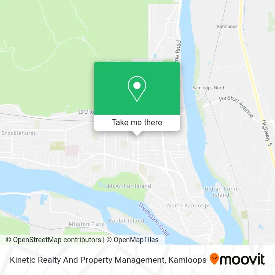 Kinetic Realty And Property Management map