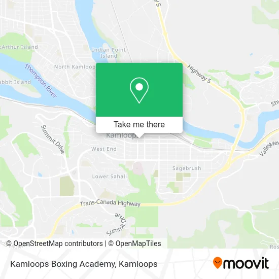 Kamloops Boxing Academy map