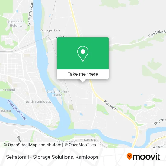Selfstorall - Storage Solutions map
