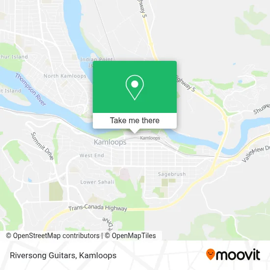 Riversong Guitars map