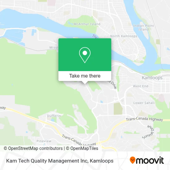 Kam Tech Quality Management Inc map