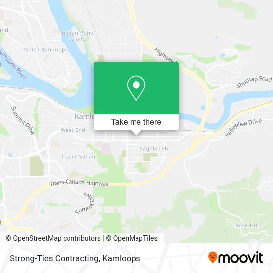Strong-Ties Contracting map