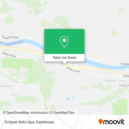 Eclipse Auto Spa map