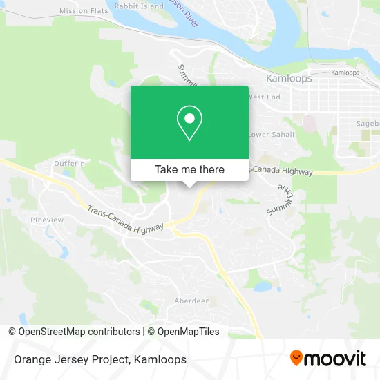 Orange Jersey Project map
