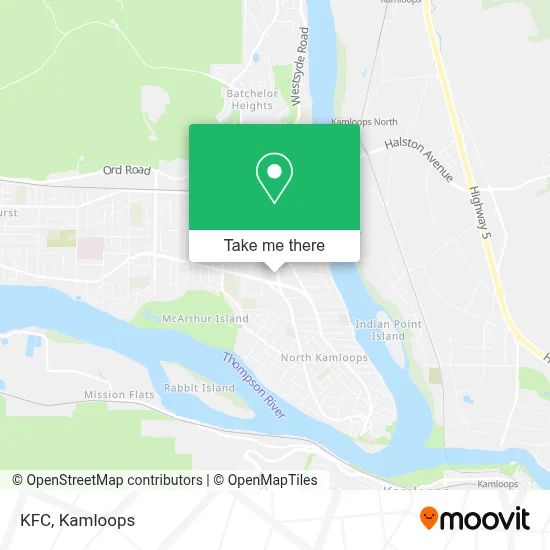 Kfc map