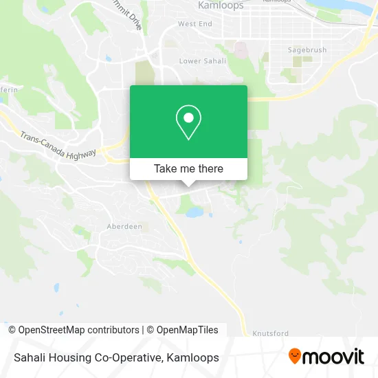 Sahali Housing Co-Operative map