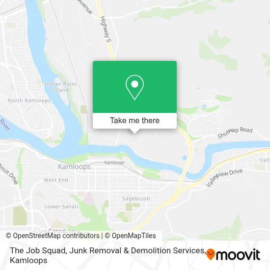 The Job Squad, Junk Removal & Demolition Services map