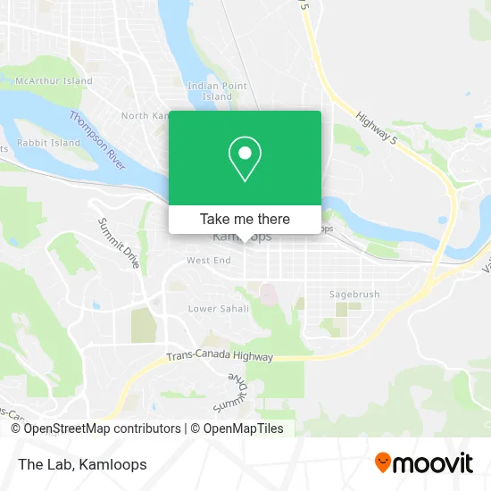 The Lab map
