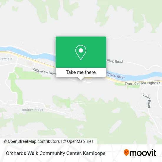 Orchards Walk Community Center map