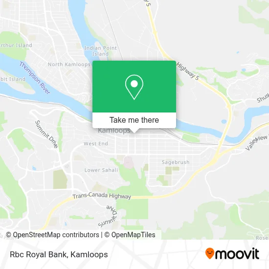 Rbc Royal Bank map