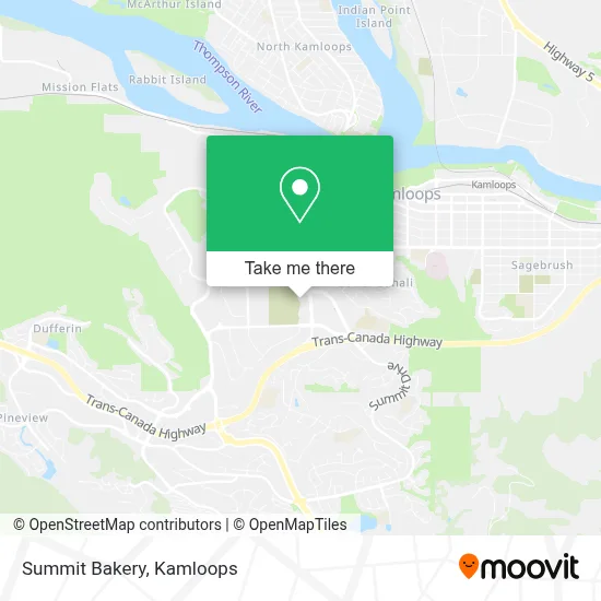 Summit Bakery map