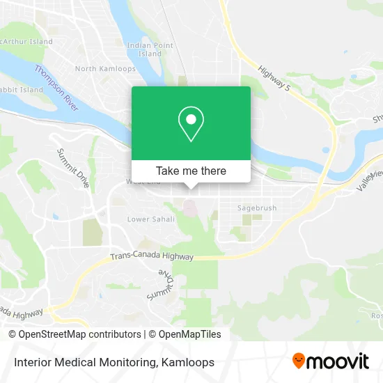 Interior Medical Monitoring map