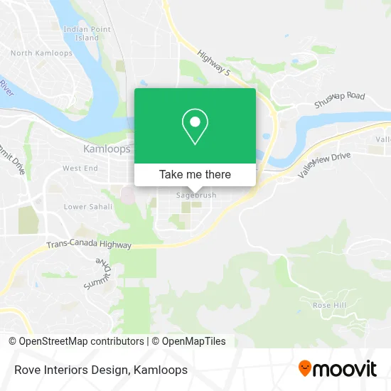 Rove Interiors Design map