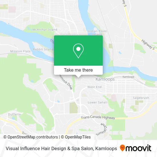 Visual Influence Hair Design & Spa Salon map