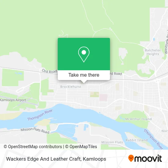 Wackers Edge And Leather Craft map