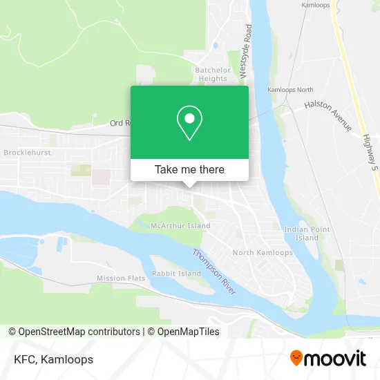 Kfc map