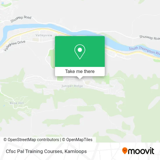 Cfsc Pal Training Courses map