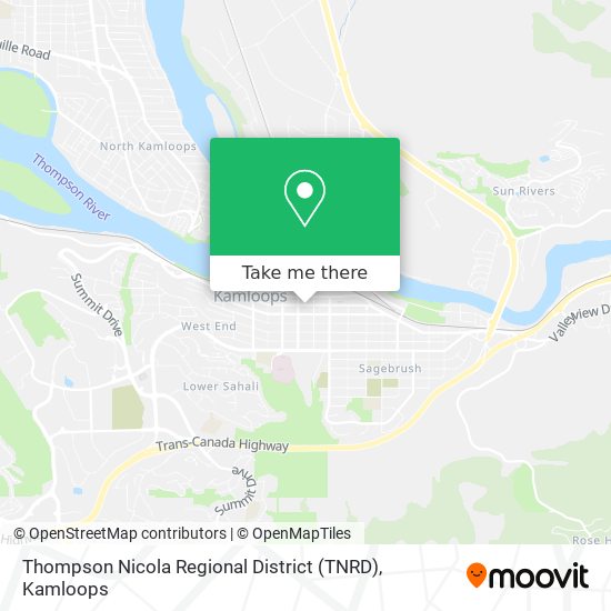 Thompson Nicola Regional District (TNRD) plan