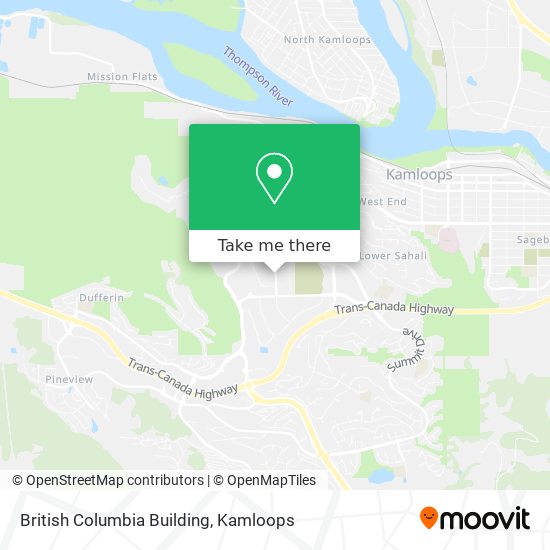 British Columbia Building map