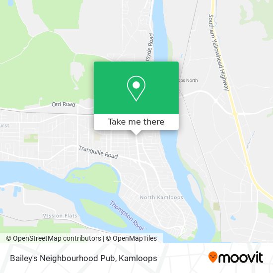 Bailey's Neighbourhood Pub plan