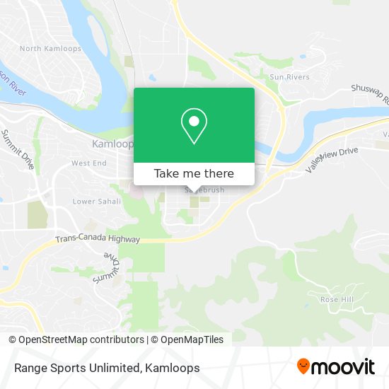 Range Sports Unlimited map