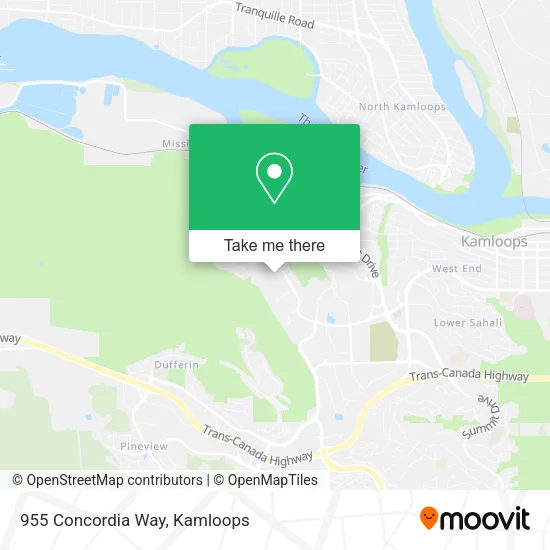 955 Concordia Way map